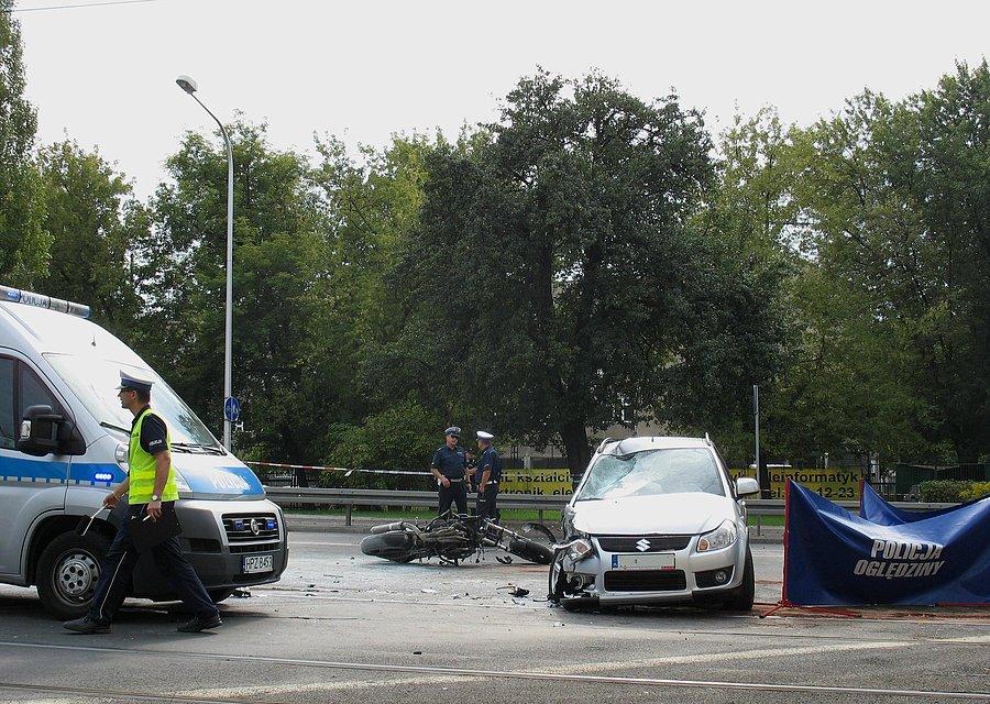 Wypadek na ul. Mickiewicza