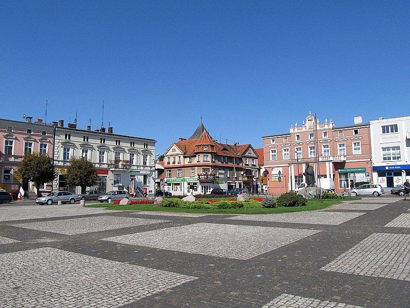 Rynek w Obornikach Wlkp