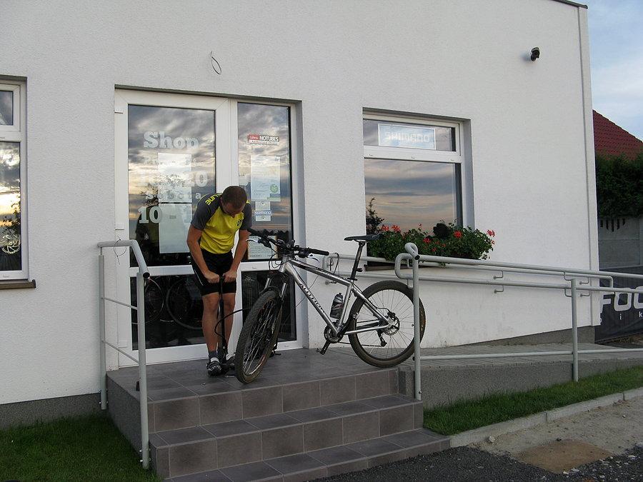 Pompuje przy FogtBikes