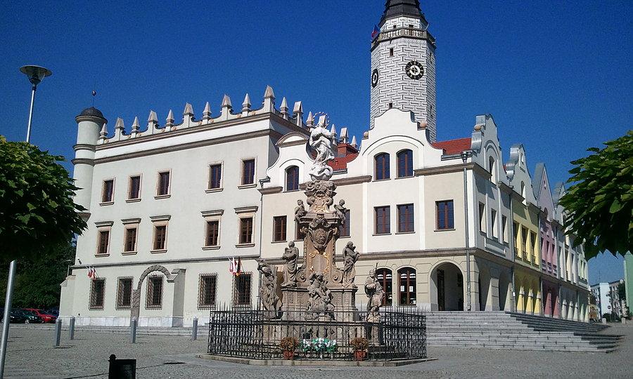 Rynek w Głubczycach