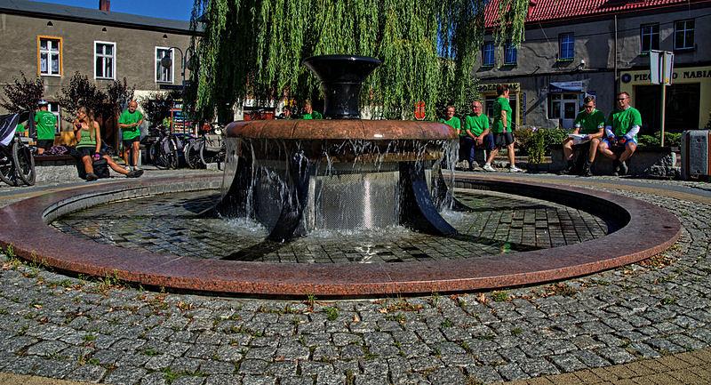 Na rynku w Woźnikach