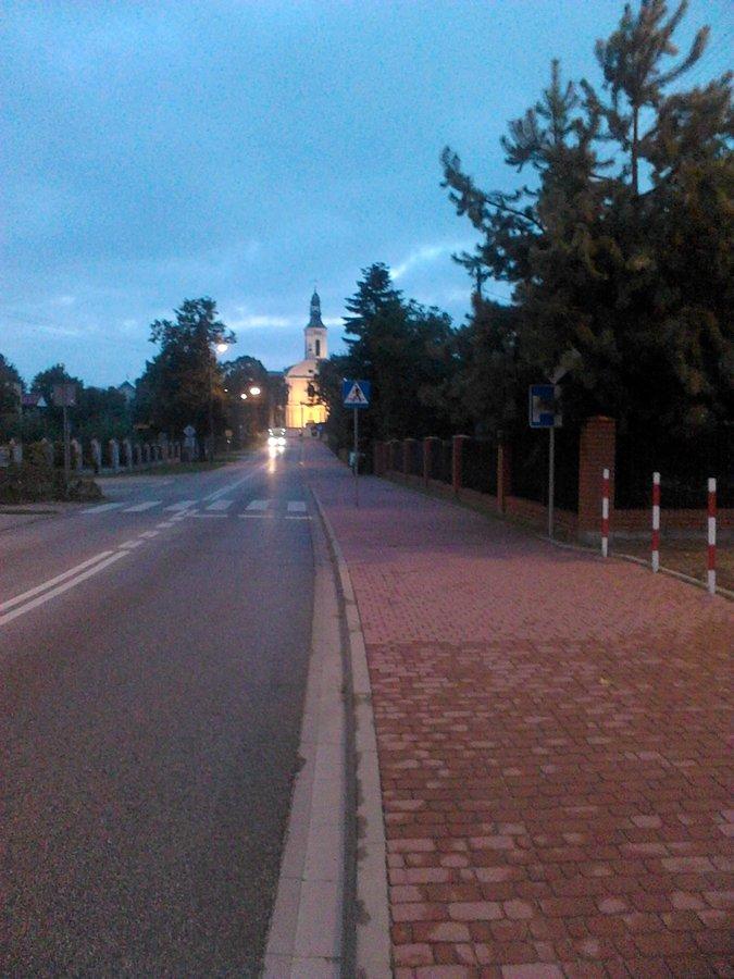 Stare Babice o świcie