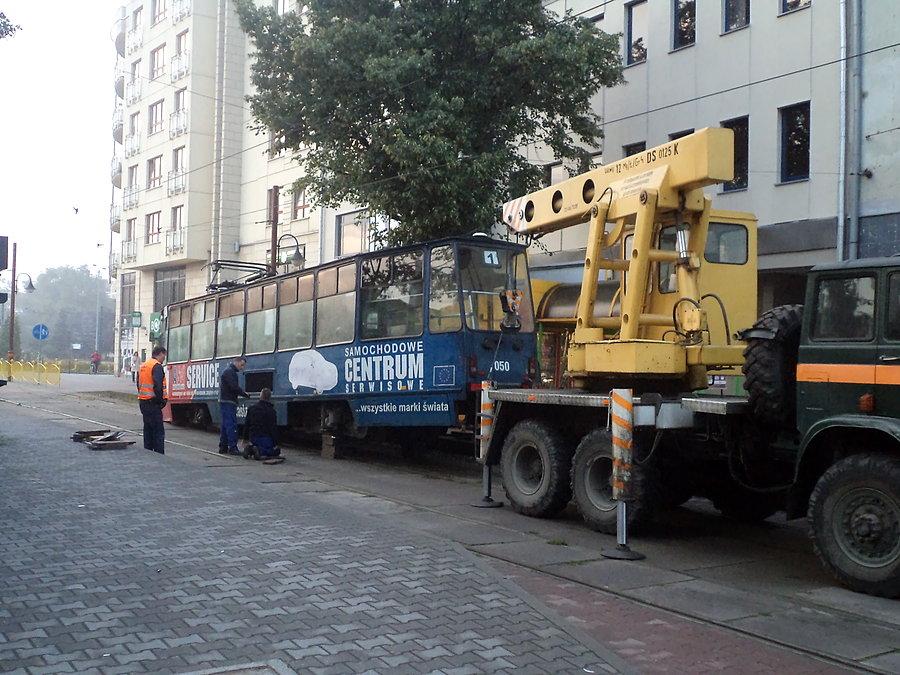 Elbląskie tramwaje - awaria