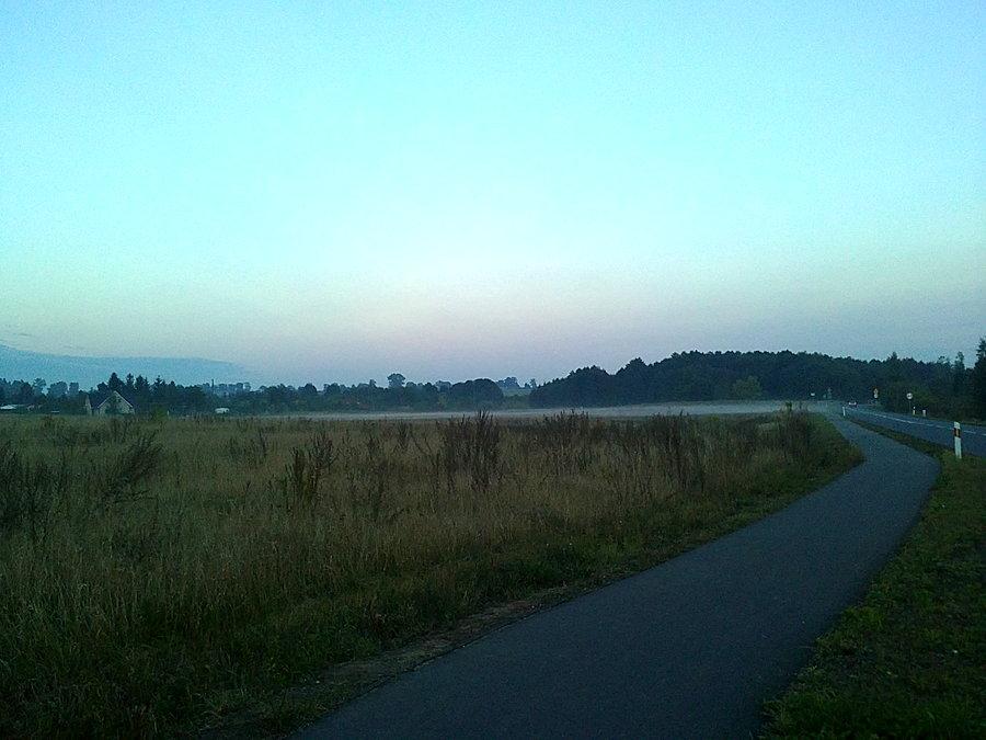 10°C i gdzieniegdzie mgła zaczyna się ciągnąć