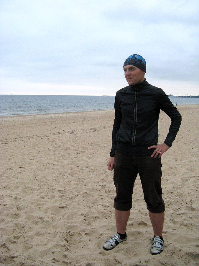 Tomek na plaży
