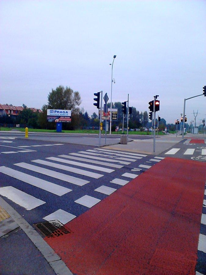Przejazd przez Modlińską