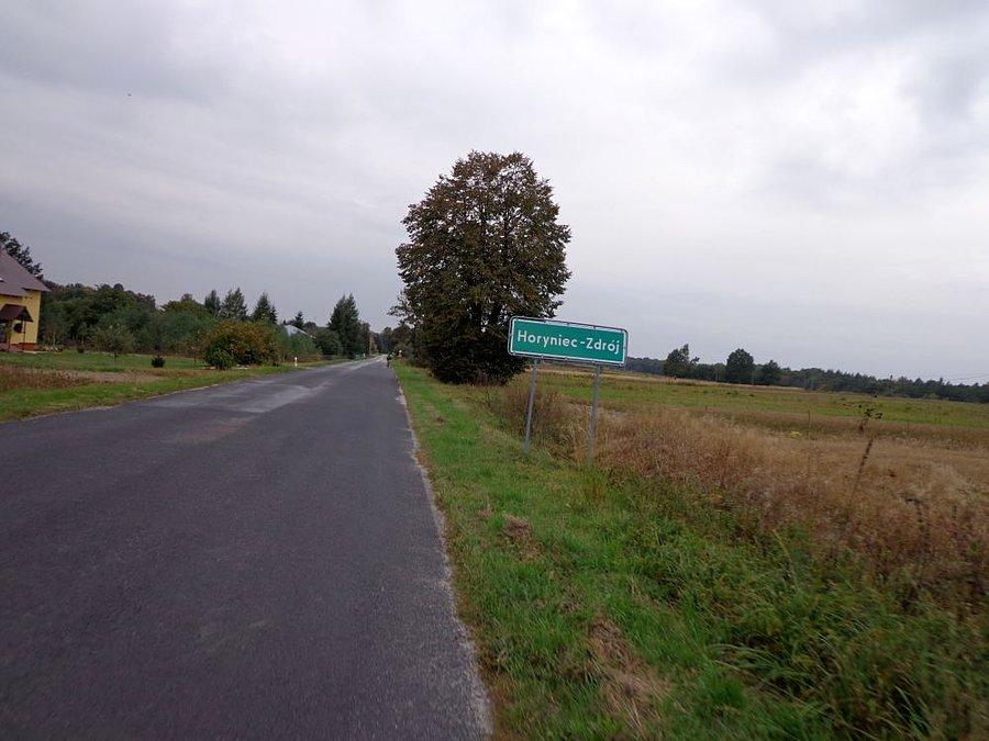 Dojeżdżamy do Horyńca