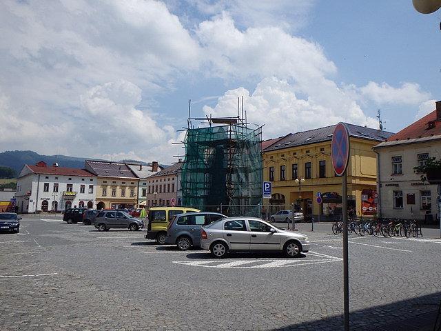 Jablunkov - rynek starej części miasta
