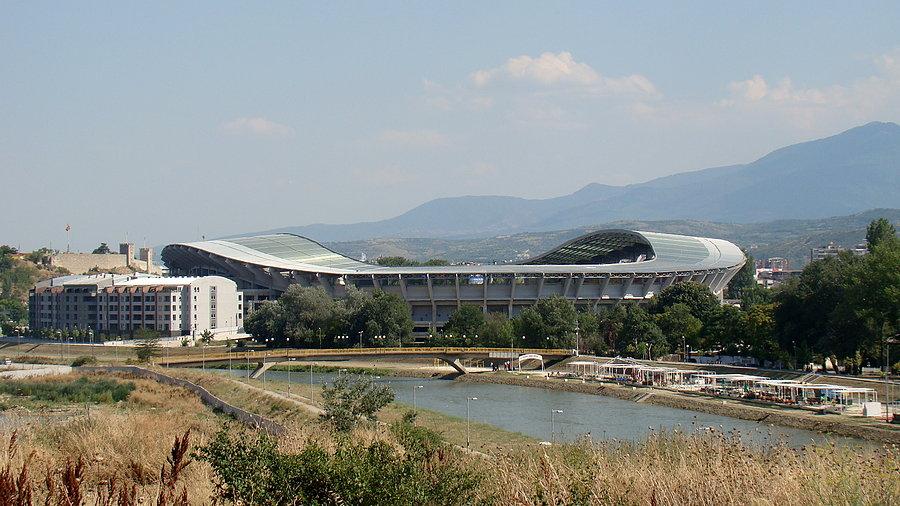 Stadion w Skopje