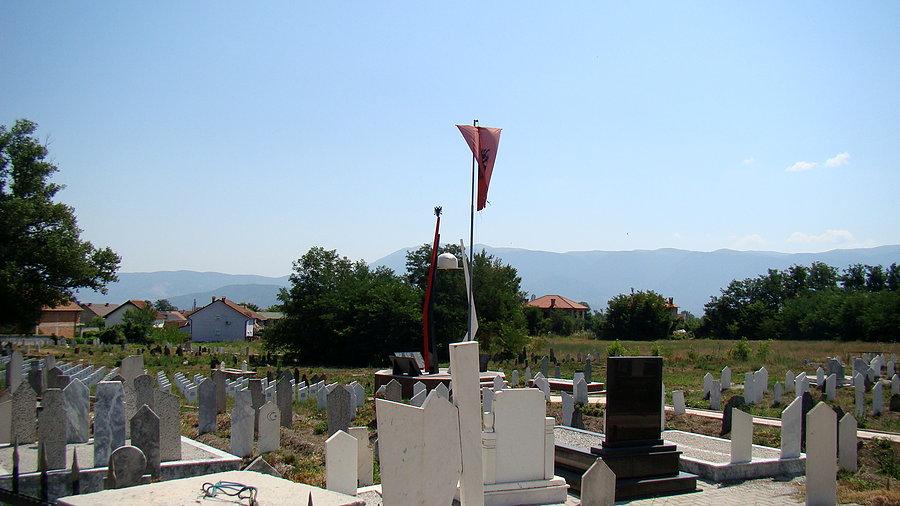 Albański cmentarz