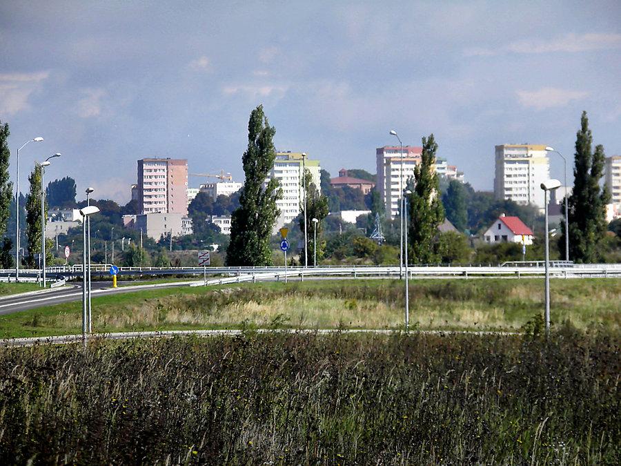 Tak prezentują się Pomorzany, dzielnica Szczecina spod Auchan
