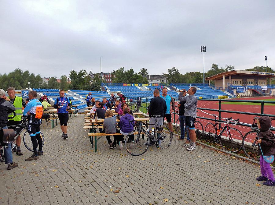 Maraton - Kociewie Kołem 2013 r. Meta w Starogardzie Gd,