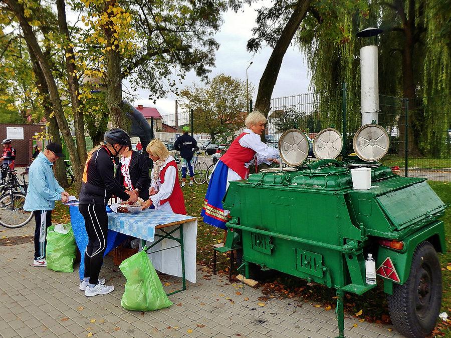 Maraton - Kociewie Kołem 2013 r. Meta w Starogardzie Gd,
