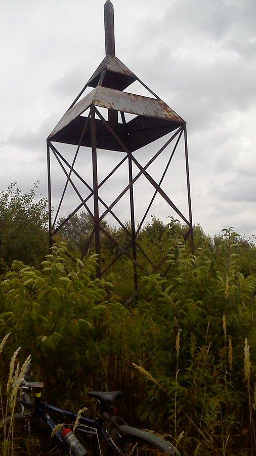 Punkt geodezyjny przy ul.Poleczki w Warszawie - waypoint #2652