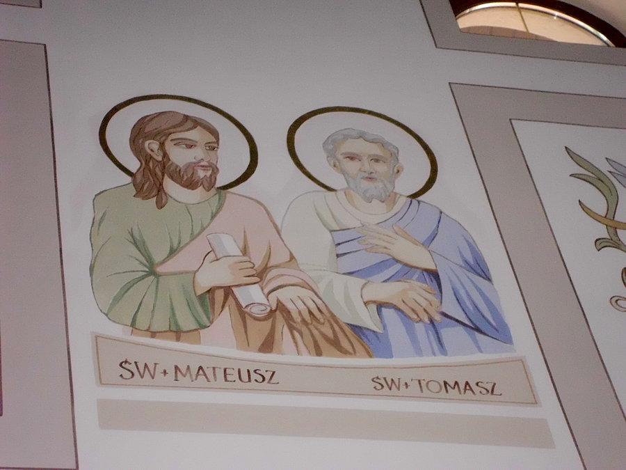 Mój patron wraz ze świętym Mateuszem