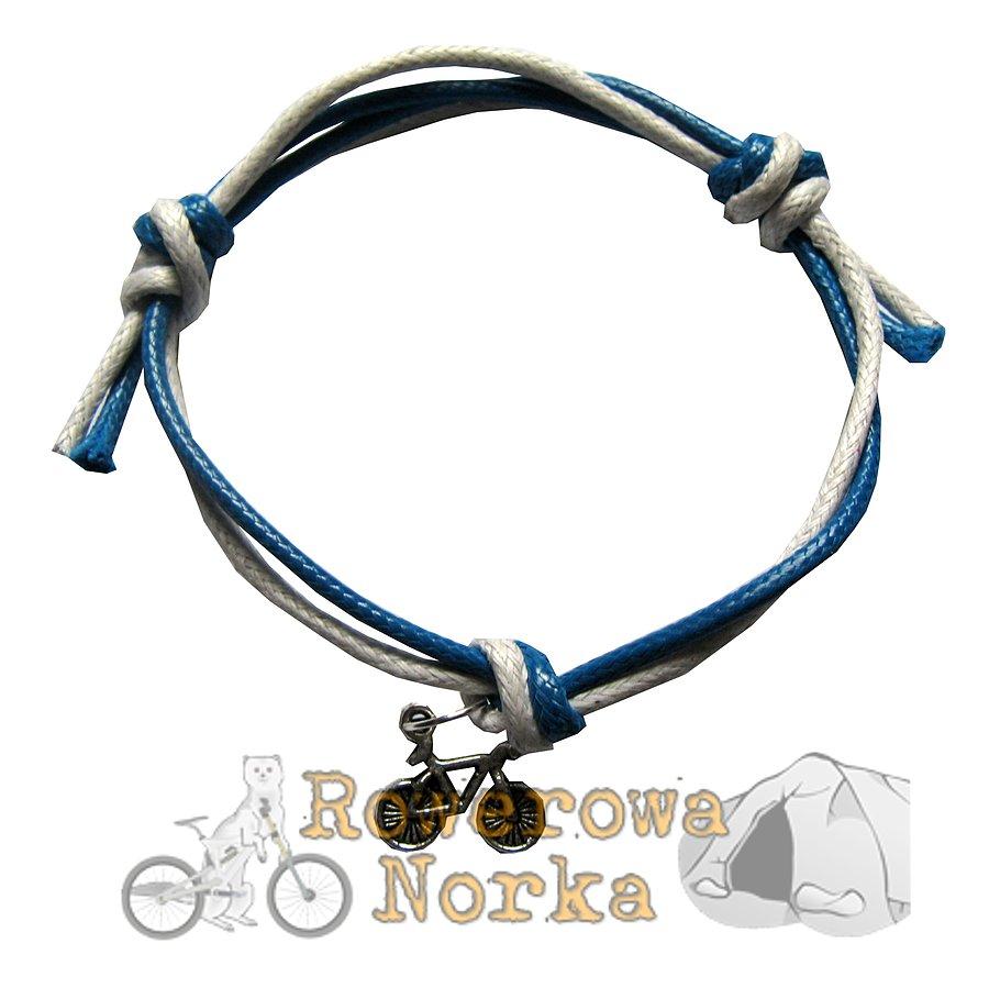 Rowerowa bransoleta sznurkowa