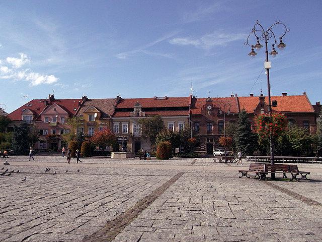 Rynek w Myślenicach