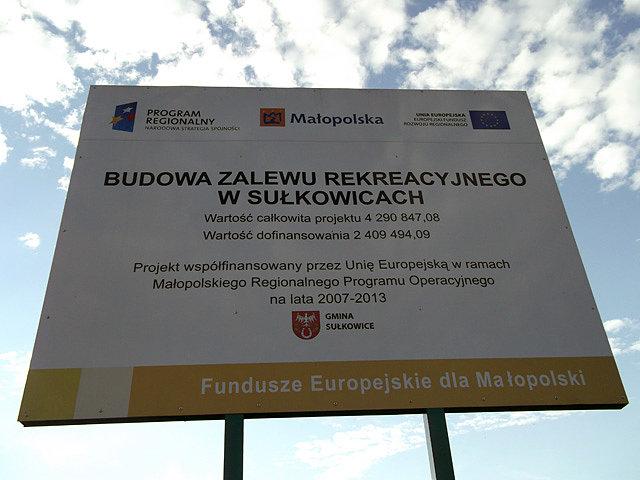 Zalew w Sułkowicach
