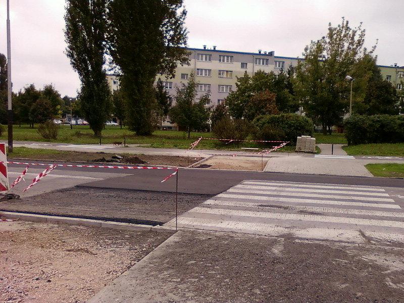 Budowany przejazd Kusocińskiego / Armii Krajowej