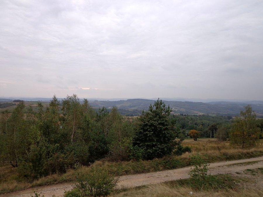 Widok w stronę Prządek bez zoomu
