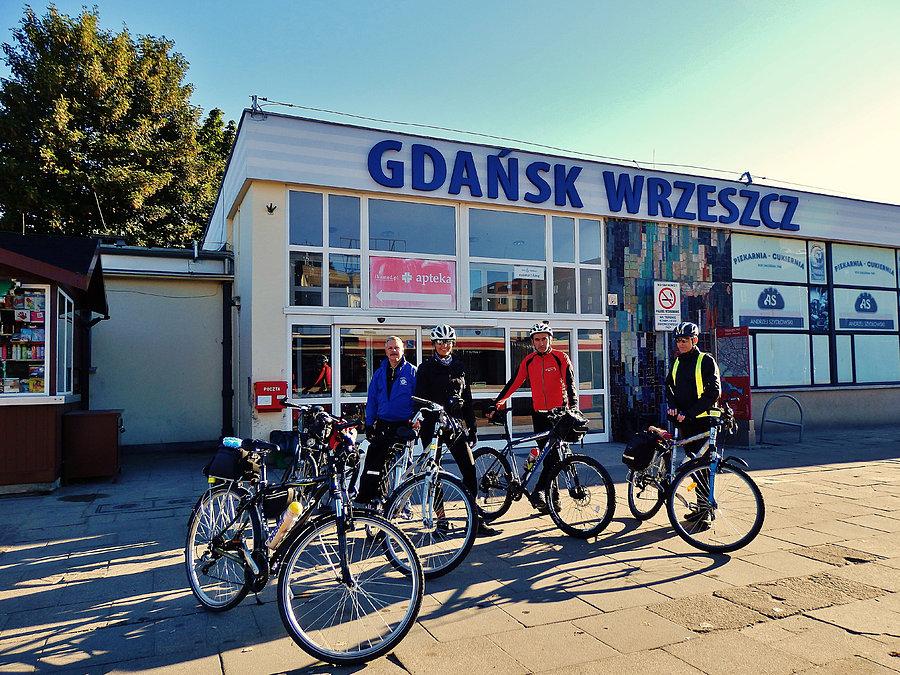 Start wycieczki z Wrzeszcza