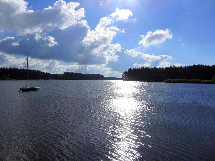 Zalew w Ostrowach nad Okszą