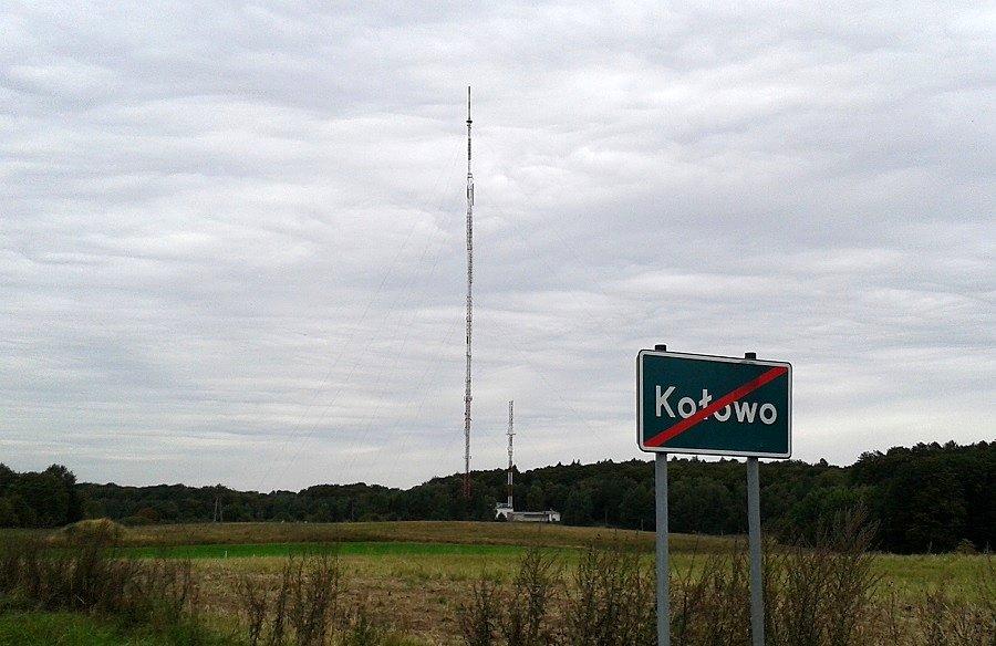 Maszty ośrodka radiowo-telewizyjnego w Kołowie
