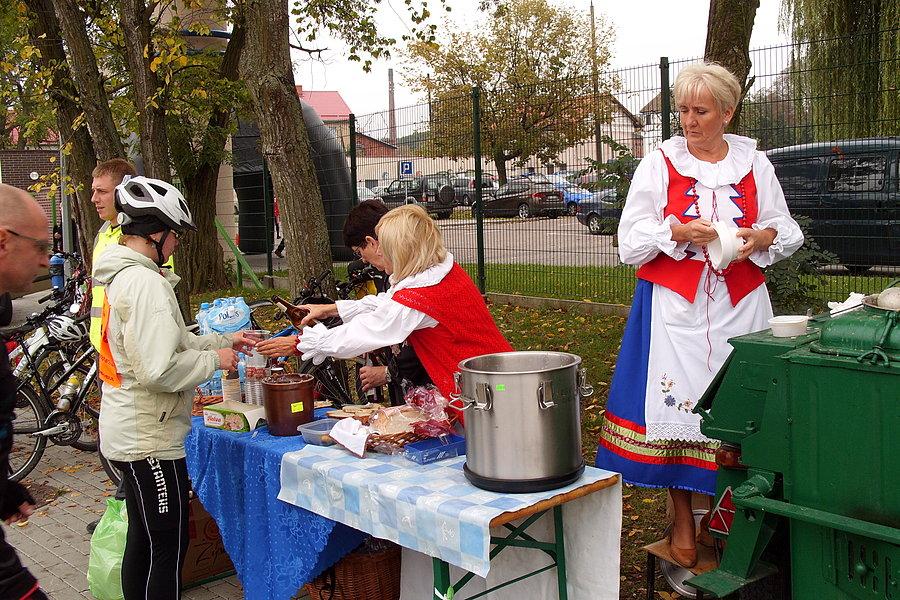 Posiłek na mecie maratonu