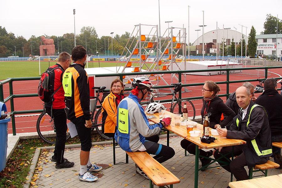 Posiłek na mecie maratonu