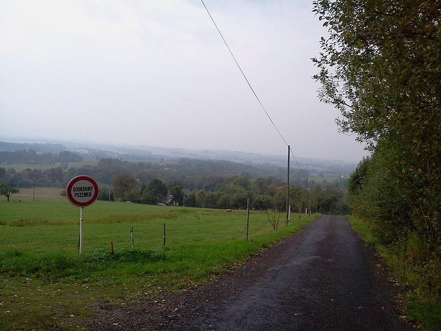 Podjazd pod Koniaków