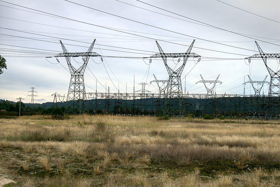Stacje transformatorowe przy elektrowni