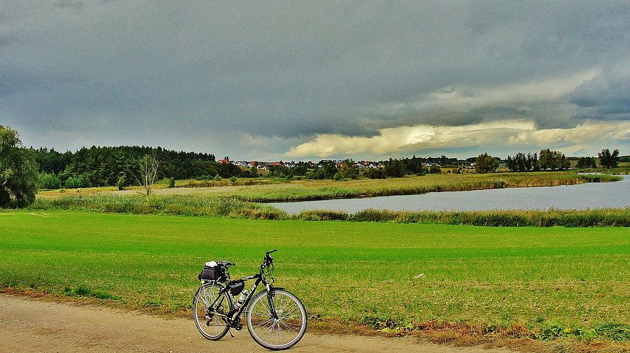 Na trasie jesiennej wycieczki rowerowej - Kociewie