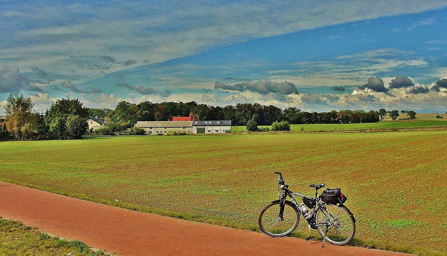 Na trasie jesiennej wycieczki rowerowej - Kociewie