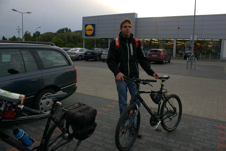 Powróciliśmy do miejsca startu, Paweł jak widać miał chęć jechać dalej