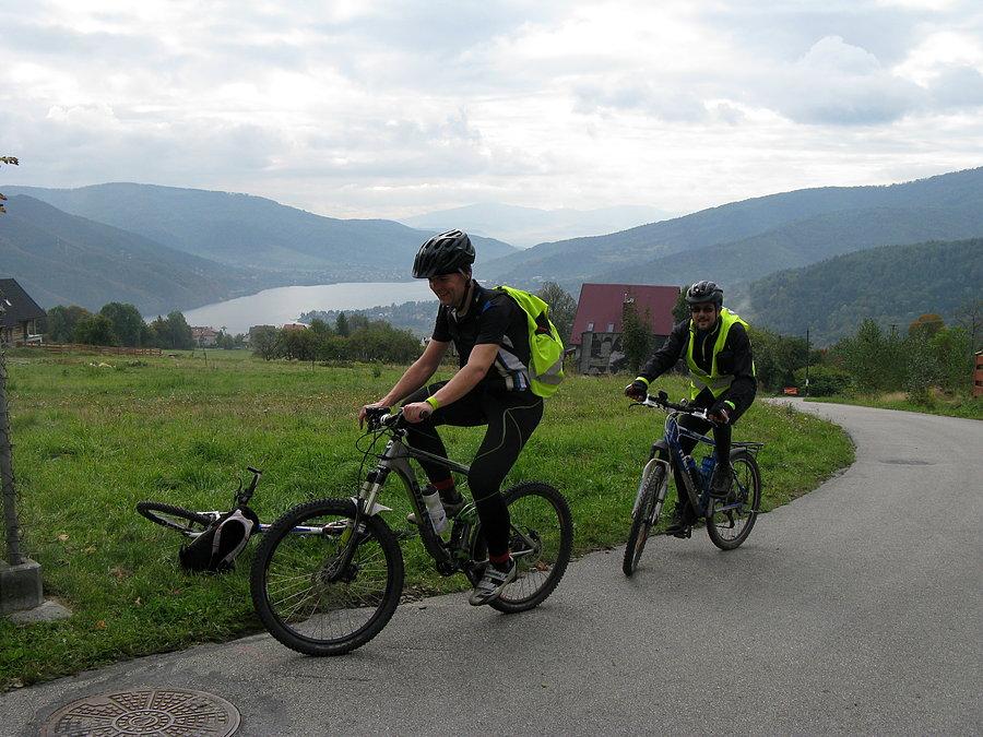 Podjazd w Beskidach
