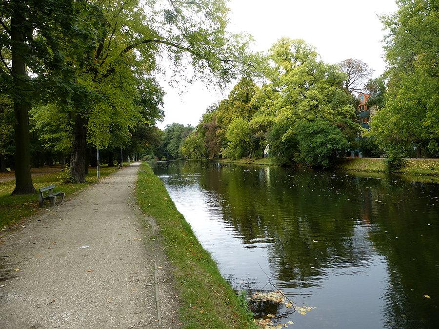 Jesień nad kanałem bydgoskim