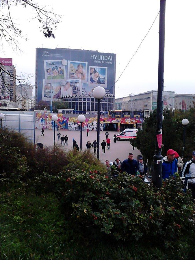 Wejście do stacji Centrum metra