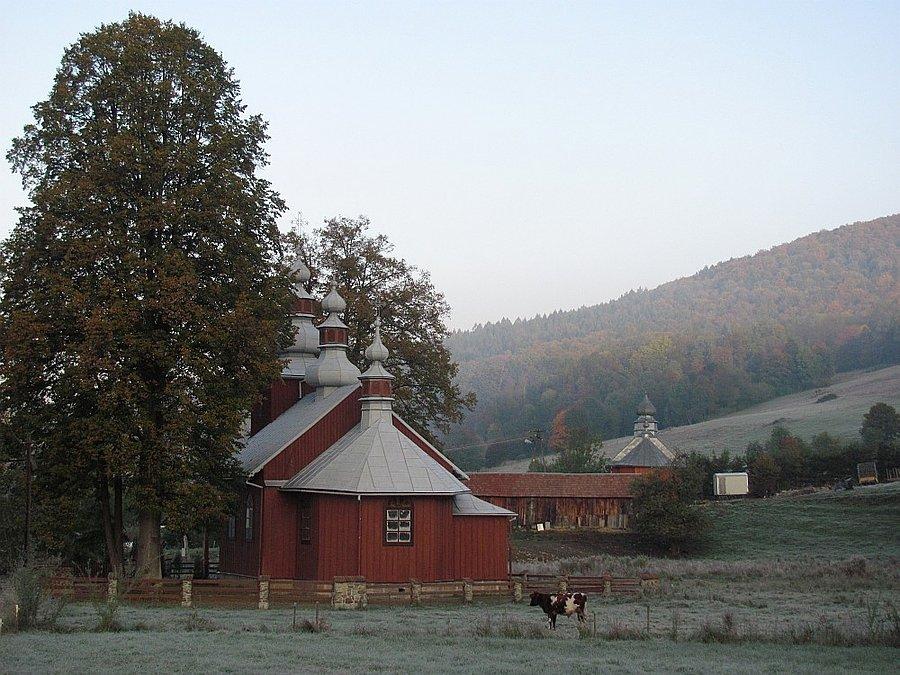 Dwie cerkwie w Bodakach