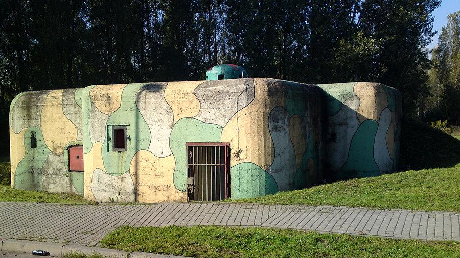 Bunkry też były