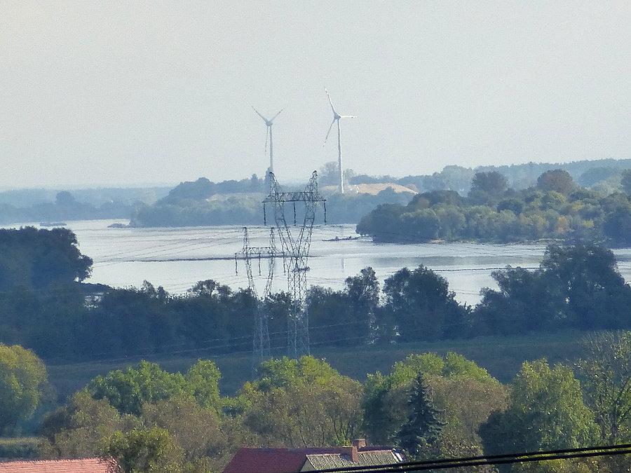 Krajobraz wiślany [widok z ul.Nowotoruńskiej]