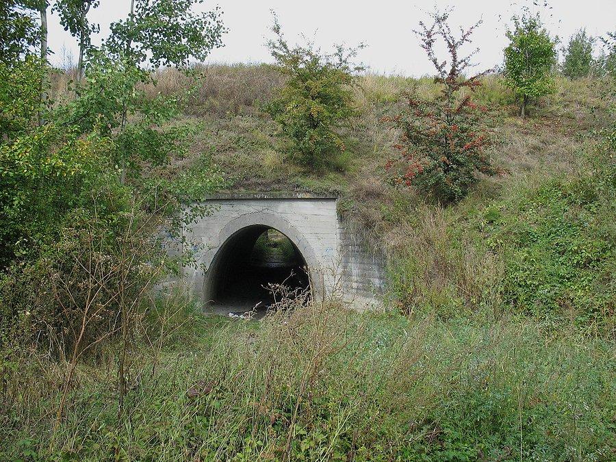 Tunel pod torem LHS w Potoku Wielkim