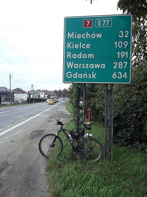 Wylotówka na Warszawę