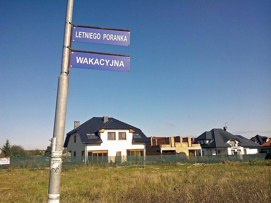Ulice na Warszewie. Szczecin