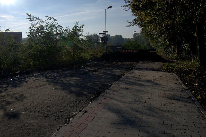 Okolice budowy DTŚki w Zabrzu