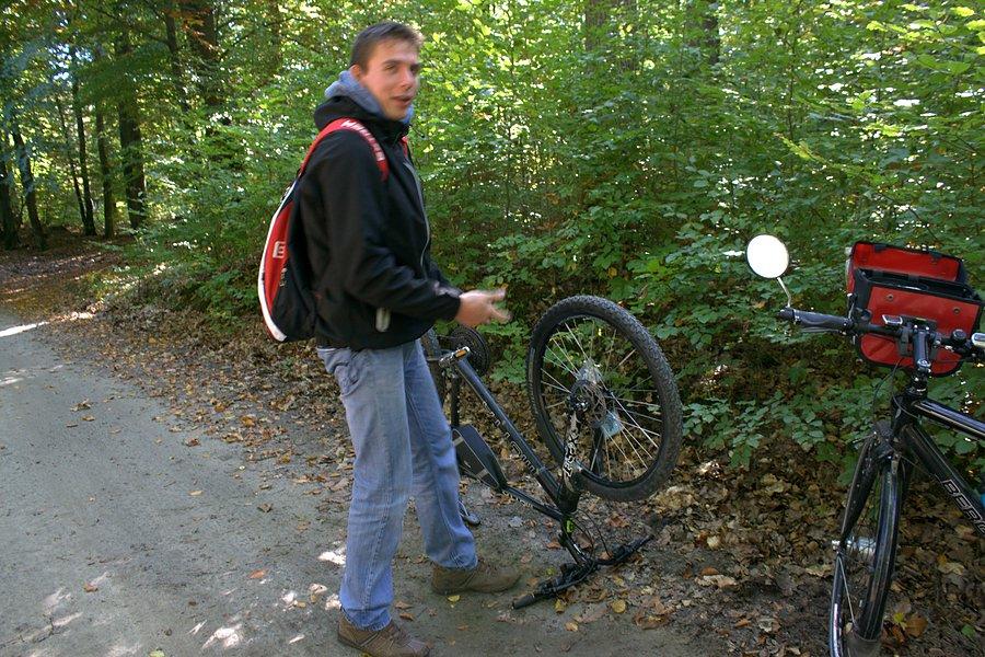 I kolejna próba usprawnienia rowerka