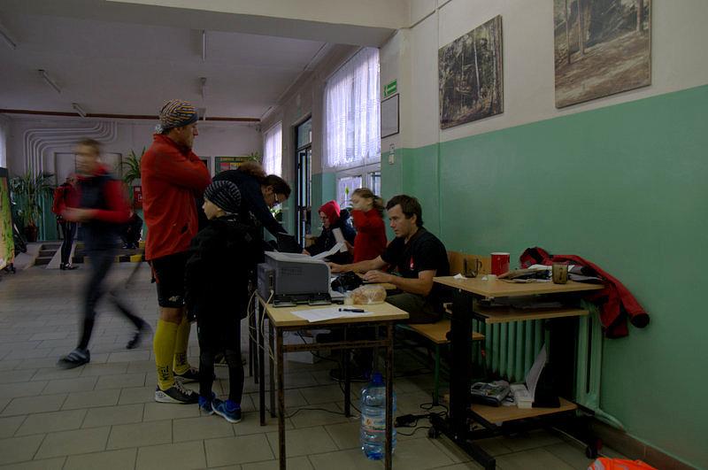 Na szczęście rano jest już zdecydowanie więcej zawodników