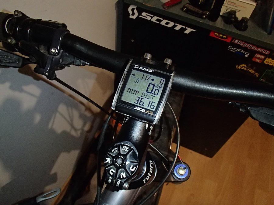 Sigma 2209 MHR na kierownicy