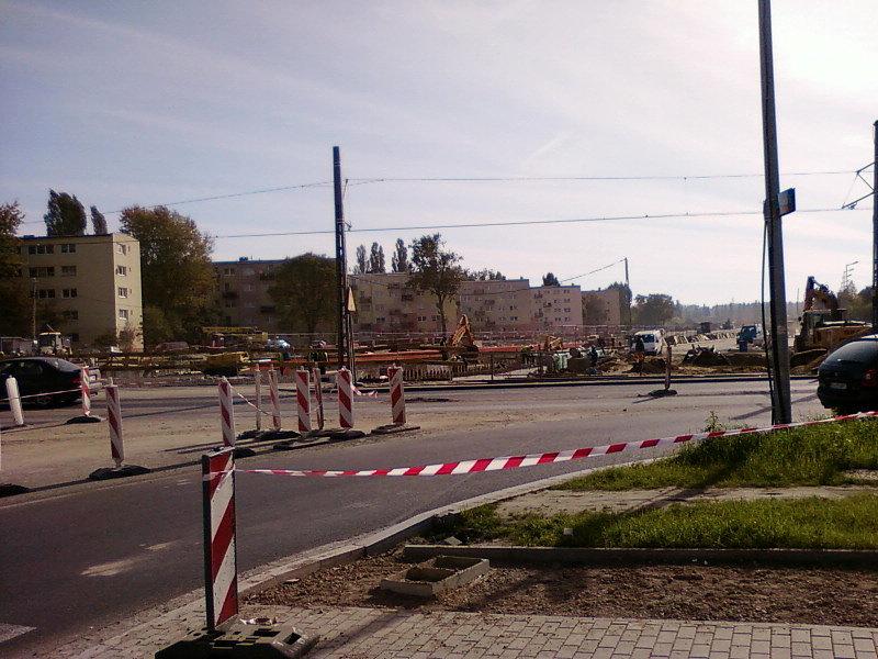 Trasa Górna w budowie