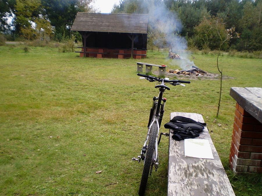 Dąbrówka Kościelna - chwila przerwy