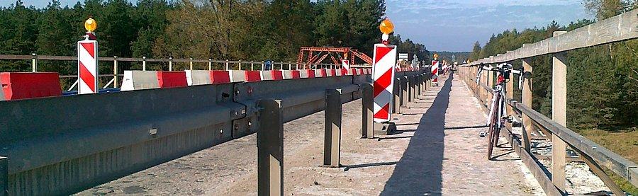 Remont mostu na Narwi w Nowogrodzie